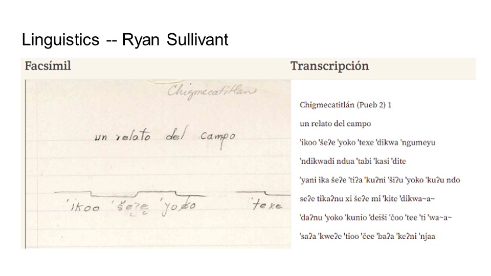 Linguistics - Ryan Sullivant